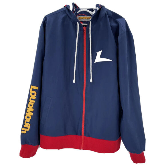 Loudmouth Golf Other - Loudmouth Golf Reversible Hooded Jacket Mens Large